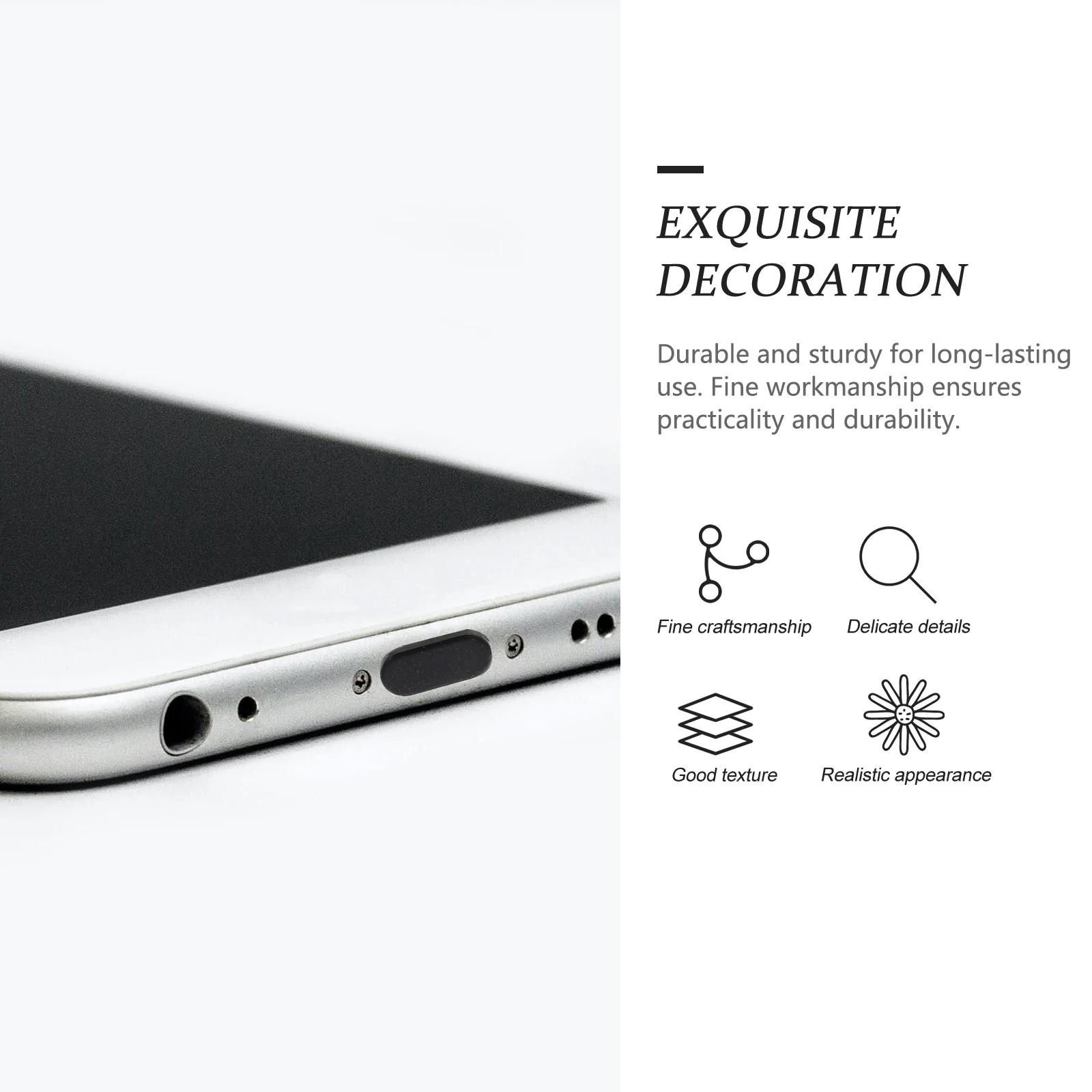 

5 set Laptop Plug Cover Silicone Port Cover For Computer Dust Plug Set Compatible With Macbook 16 Inch Notebook Anti Dust