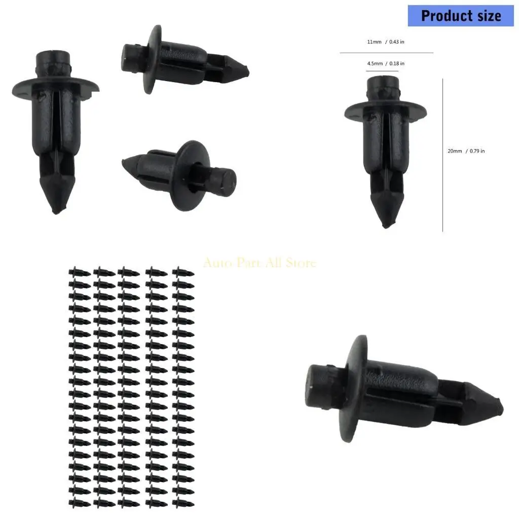 

J0ma rusts rusts rust -restaint plastic clips Универсальные мотоциклетные зажимы закрепительные растворы