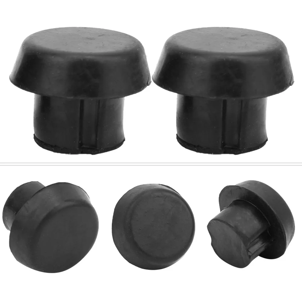 

20pcs Rubber Billiard Cue Bottom Cover Protective Bulge Billiard Cue Rubber Plug Black Billiard Tail Cover Cue Maintenance