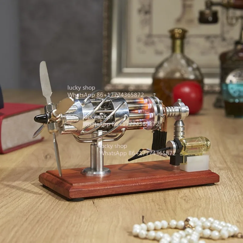 

Модель двигателя Стирлинга с вращающимися пластинами, двигатель внутреннего сгорания, головоломка, физика, новинка, креативные технологические подарки