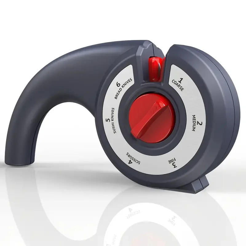 6-in-1 multifunctionele handmatige messenslijper Multi-speed aanpassing Geschikt voor keukenmessen en schaar Multifunctionele manu