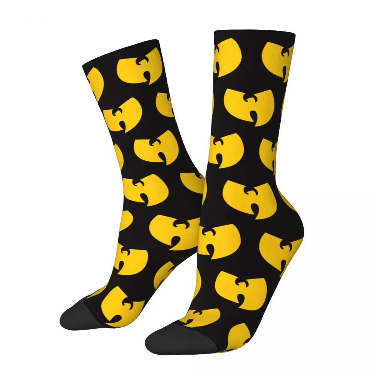 Wu Clan Tangs cosy High elasticity polyester fiber Unisex Hiking Happy 3D printing Street Style Crazy Sock