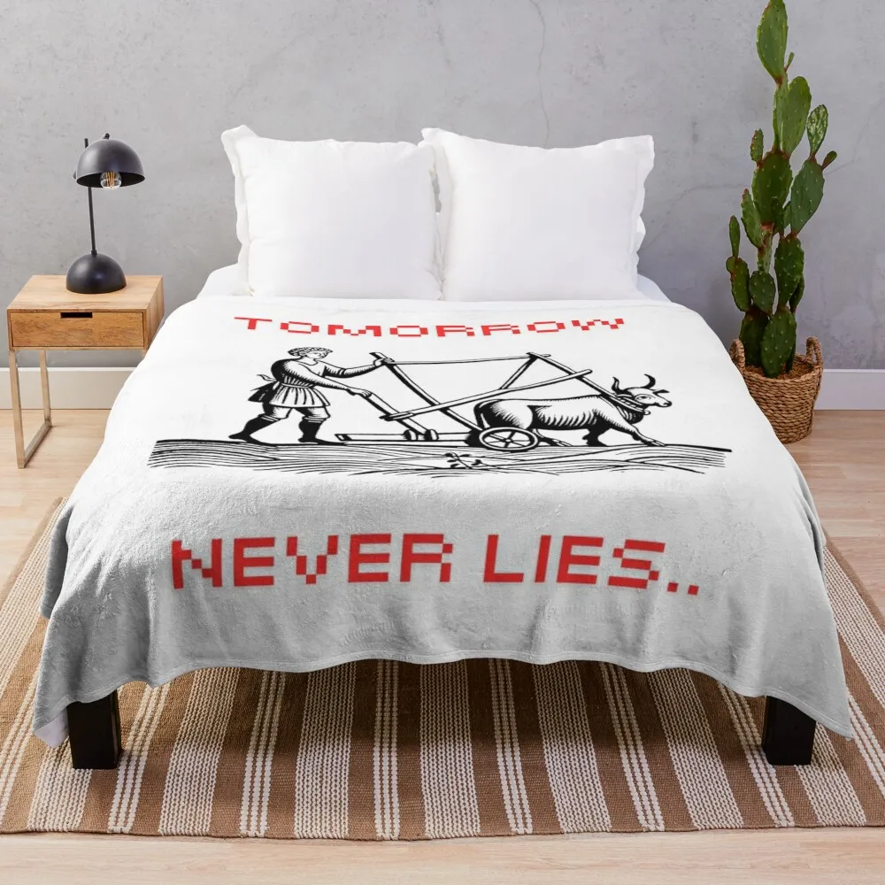 Tomorrow Never Lies - 1415 Throw Blanket Giant Sofa Quilt Blankets