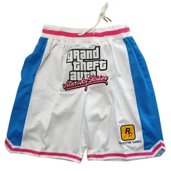 Men's Summer Shorts Quick Dry Breathable Fashion Grand Theft Auto SAN Andreas Basketball Shorts Stylish New Shorts Clothing