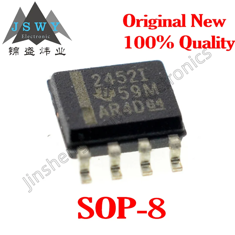 

(2-20 pcs) TLV2452IDR 2452I SOP-8 Dual Operational Amplifier Chip Brand New Original Stock Ships Fast!