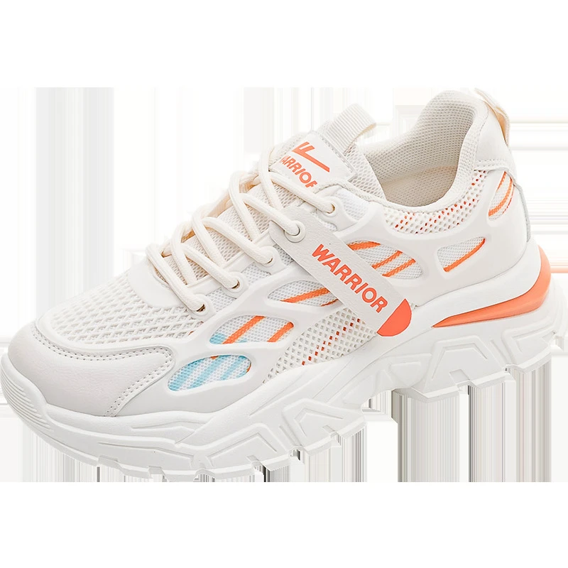 المألوف الرجال والنساء 2024 الربيع والصيف جديد شبكة تنفس تنوعا سميكة وحيد الساخن أحذية رياضية غير رسمية زوجين جديد