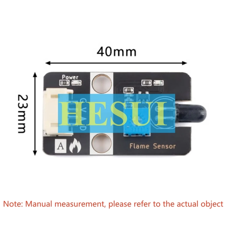 Module de détection de flamme, capteur de source d'incendie, sonde
