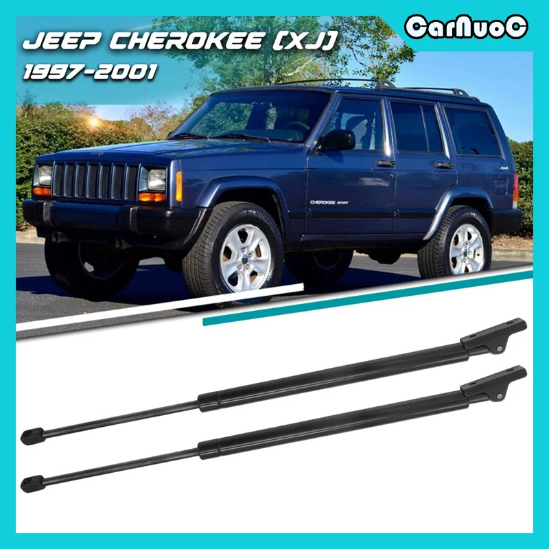 

2pcs Liftgate Hatch Tailgate Lift Supports Strut For Jeep Cherokee (XJ)1997-2001 Rear Tailgate Pneumatic Lifting Rod Auto Parts