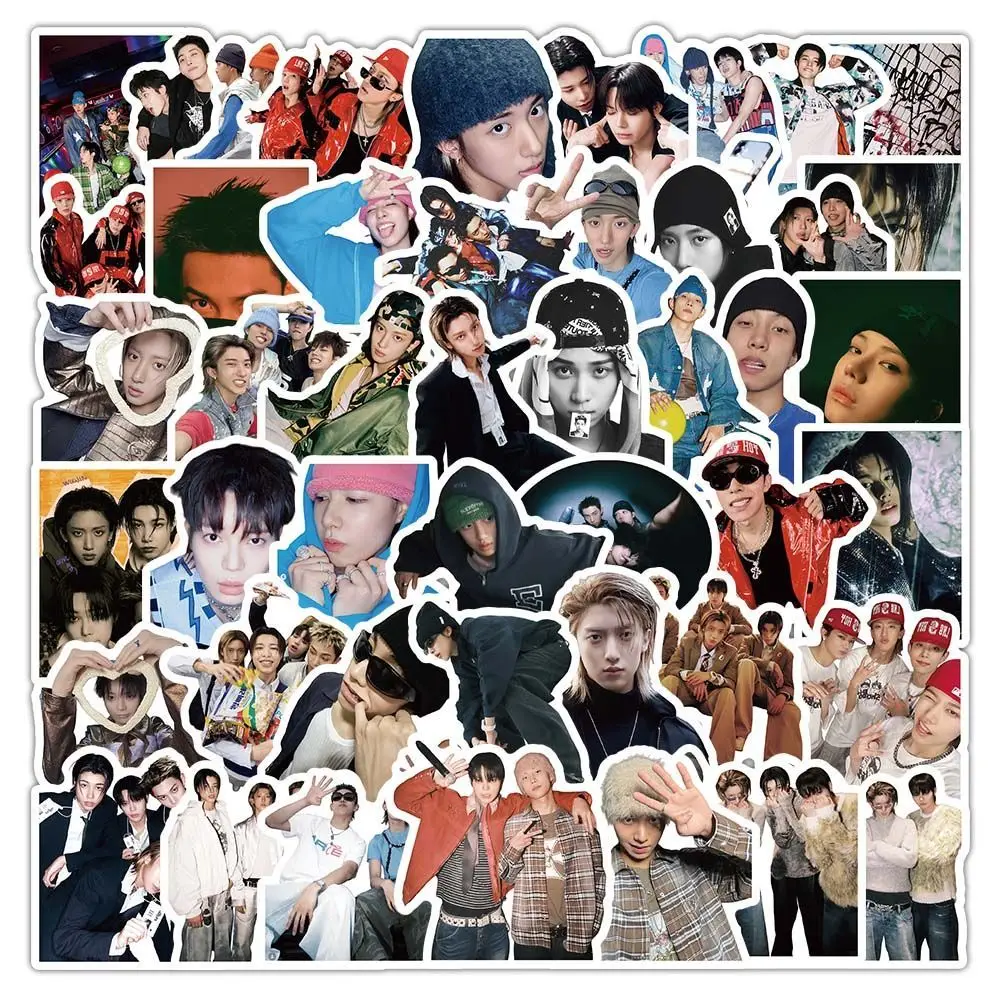 

80pcs Kpop LNGSHOT SHOT CALLERS Album Sticker New Fashion Diy Waterproof Stickers Ohyul Ryul Woojin Fans Collection Gift