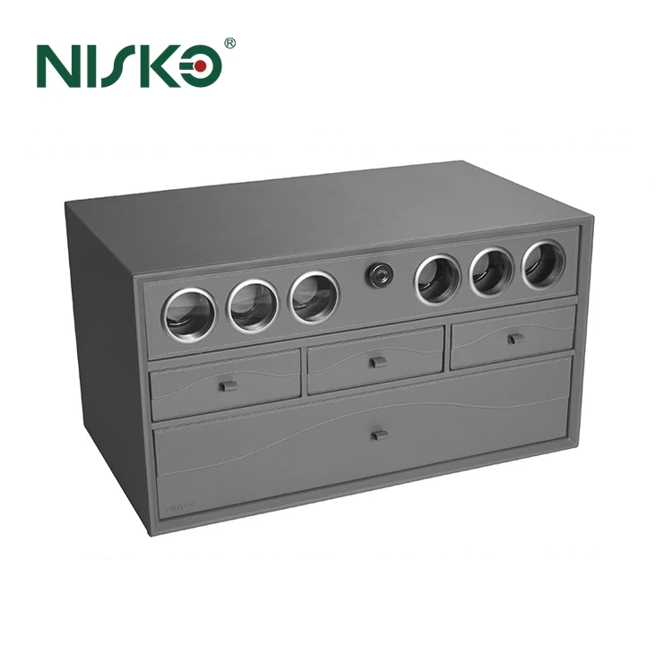 

Высококачественный шкатулка-органайзер для часов из кожи, аксессуар для гардероба