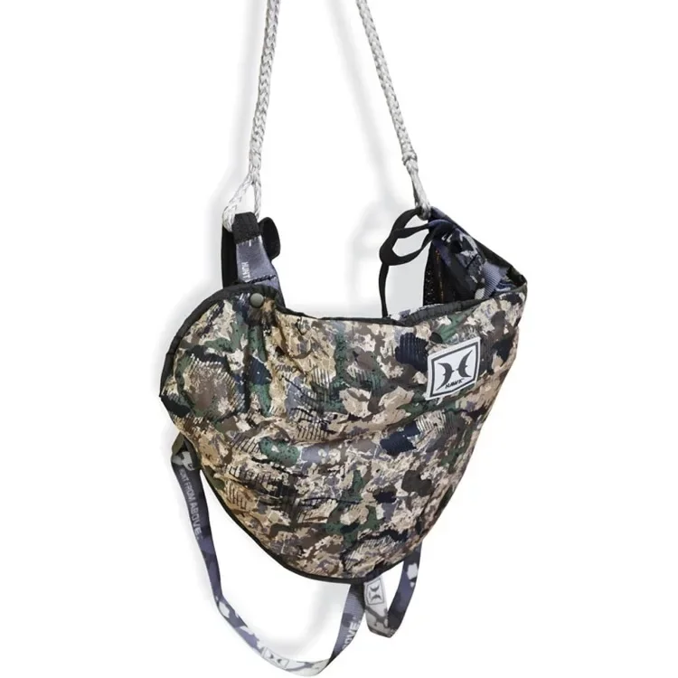 Helium Hammock Lightweight Packable Comfortable Camo Hunting Tree Saddle with Removable Padded Seat