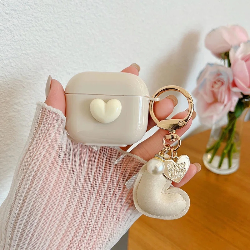 Винтажный блестящий чехол с рисунком бабочки для apple AirPods 1, 2, 3, мягкий чехол из ТПУ для наушников AirPods 3 Pro, Роскошный чехол-брелок