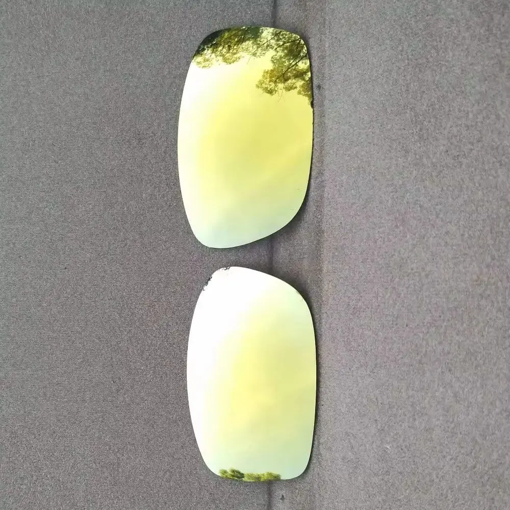 

24K Gold Mirror Replacement Lenses for-Oakley Fives Squared Sunglasses Frame 100% UVA & UVB Anti-Reflective