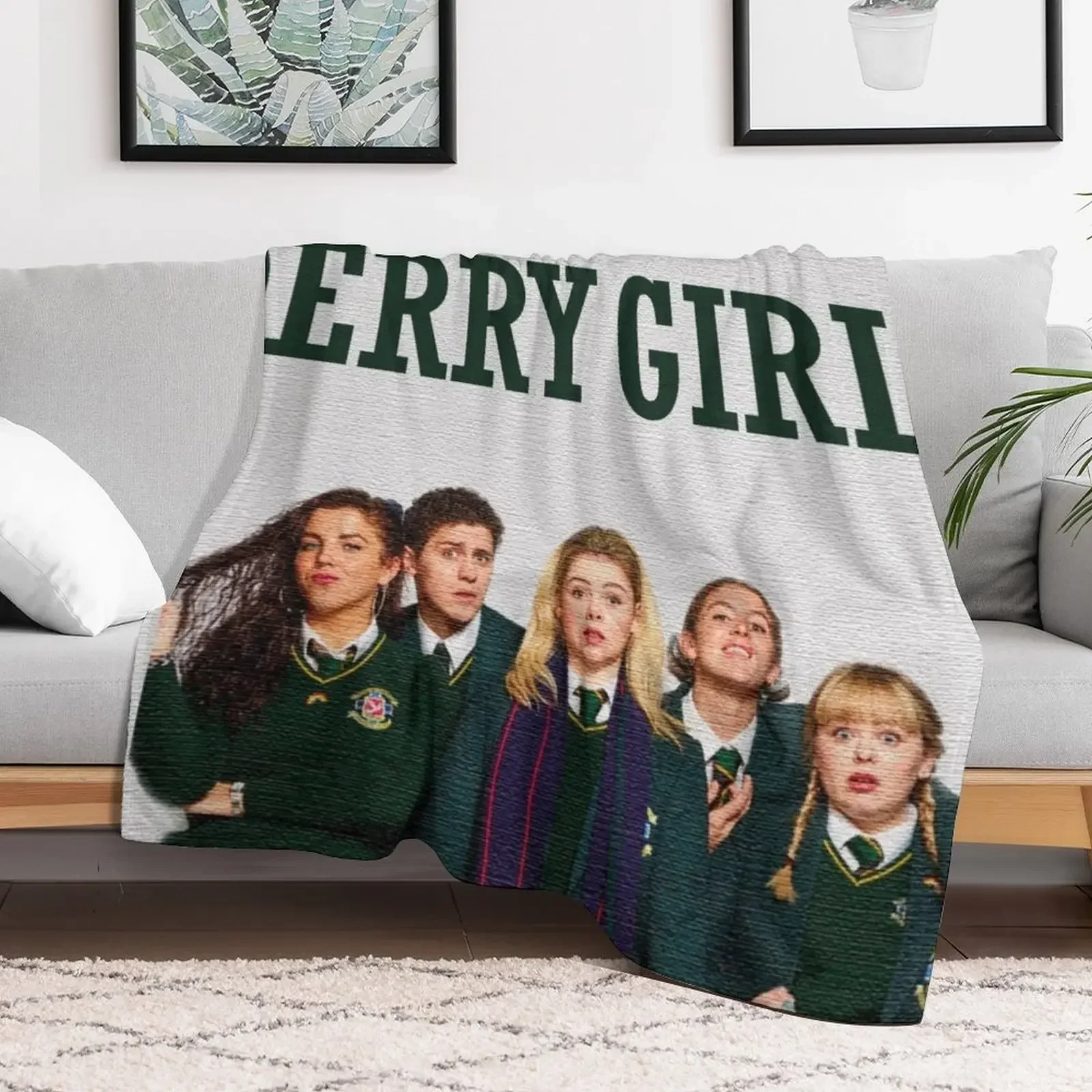 derry girls Throw Blanket Stuffeds Luxury Throw decorative Fashion Sofas Blankets