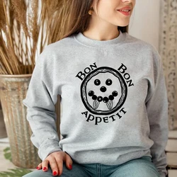 Funny Damon Pancakes Sweatshirt Vampire Diaries Hoodie Salvatore Sweater TV Show Shirts Unisex Long Sleeves Sweatshirts