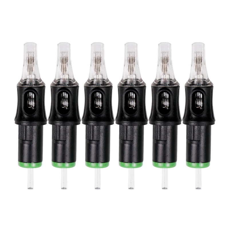 10Pcs Universal Tattoo Needles Cartridge Disposable Needles RL RS RM M1 For Permanent Tattoo Machine Eyebrow Eyeliner Makeup Pen