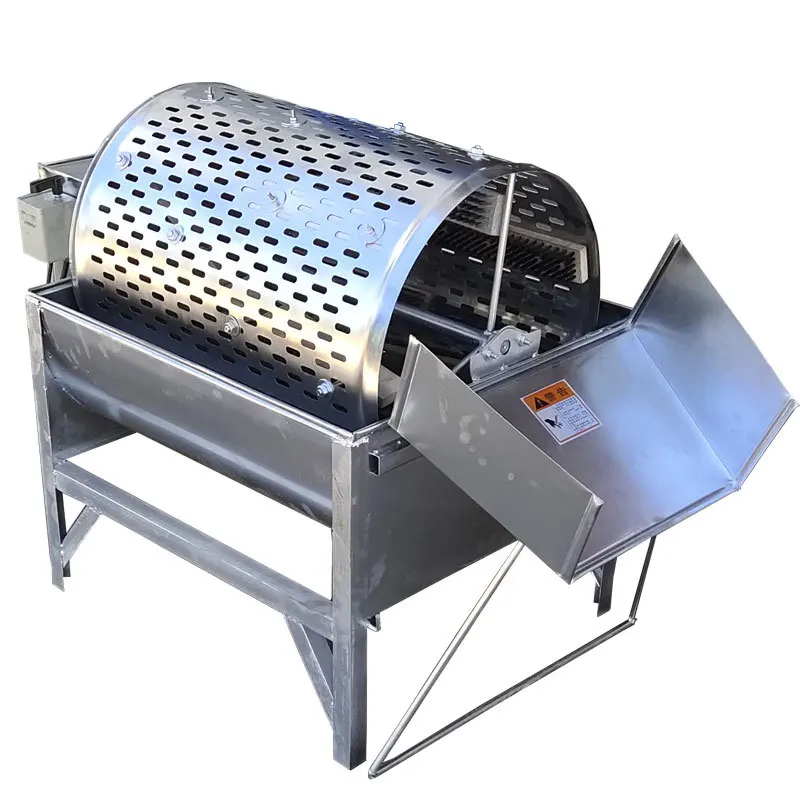 

Potato washing machine, household 220v small automatic potato lotus root clear