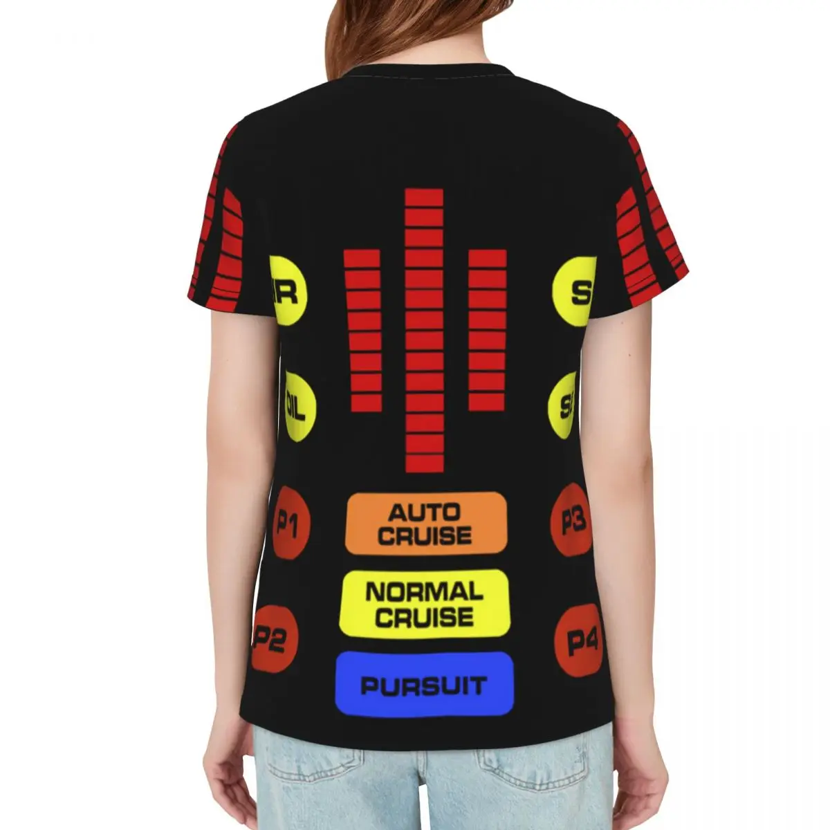 Kitt Voice Box Knight Rider T-Shirt Women Short Sleeve T Shirts Round Neck Clothes Cotton Summer Tees Streetwear - view 3