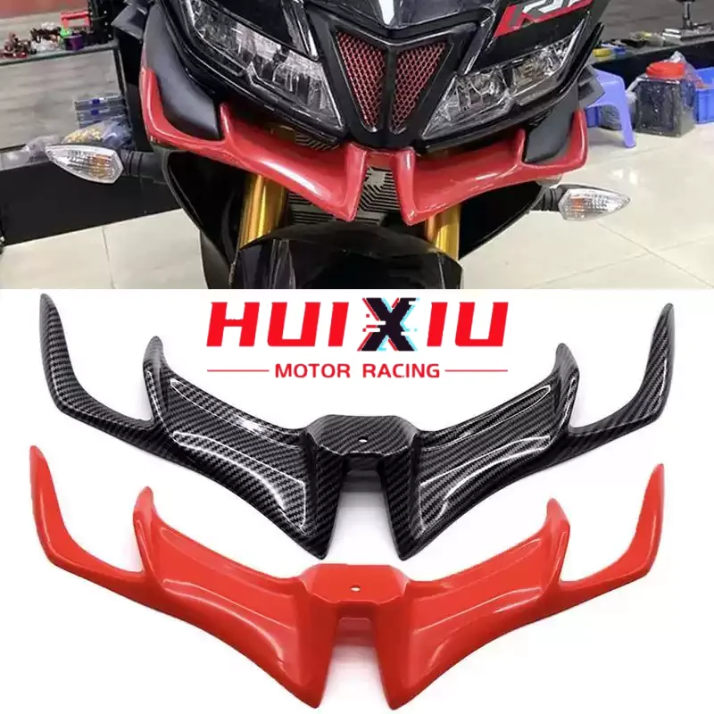 Suitable for Yamaha R15 V3 2017-2020 models, motorcycle modification parts: bird beak, winglets, air intake fins, shark fin