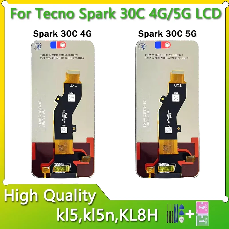 استبدال شاشة لمس LCD لجهاز Tecno Spark 30C بمواصفات KL5: تقييم شامل ودليل عملي للاستخدام
