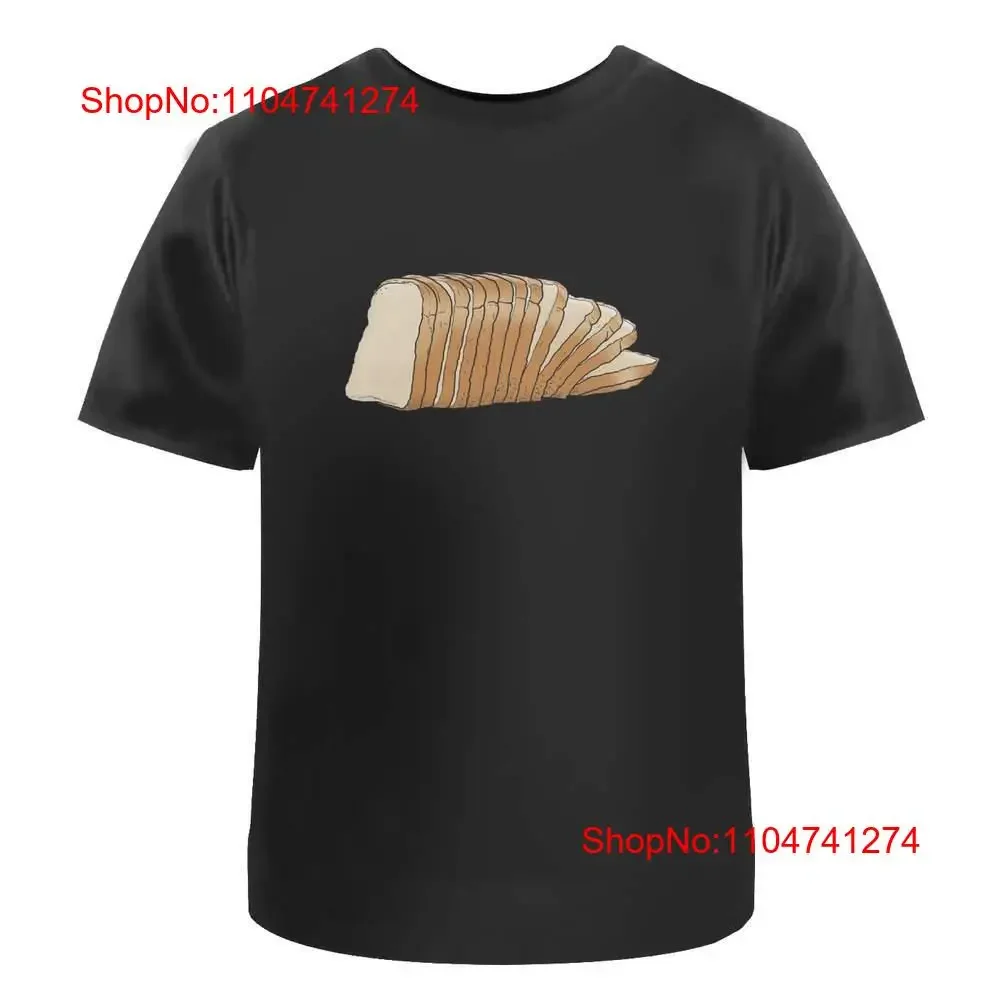 

'Sliced White Bread' Cotton T Shirt TA029255 vintage Washed Casual streetwear Unisex Slightly fashion Versatile