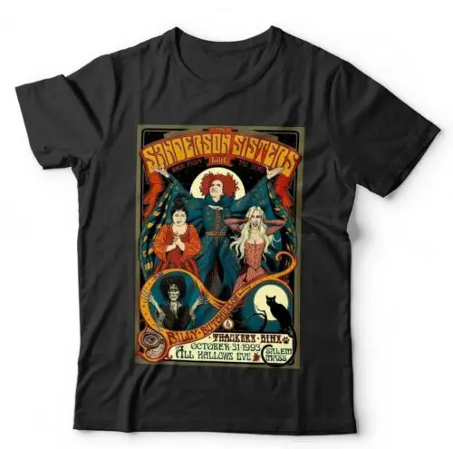 Sanderson Sisters Hocus Pocus Tshirt Unisex & Kids - Halloween Witch Retro