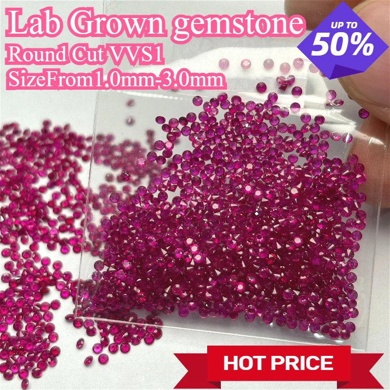 

Лабораторный драгоценный камень цвета «голубиная кровь», круглая огранка, высочайшее качество, бусины-шармы для изготовления ювелирных изделий и колец, с возможностью выбора, сертификат AGL