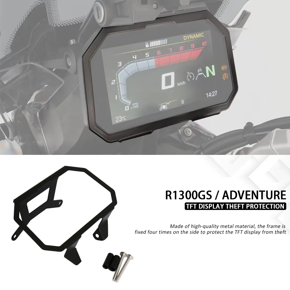 

BMW R1300GS ADV 2023-2025 TFT Motorcycle Screen Protector Anti-Theft Meter Frame Cover for R1300GS R 1300 GS Adventure