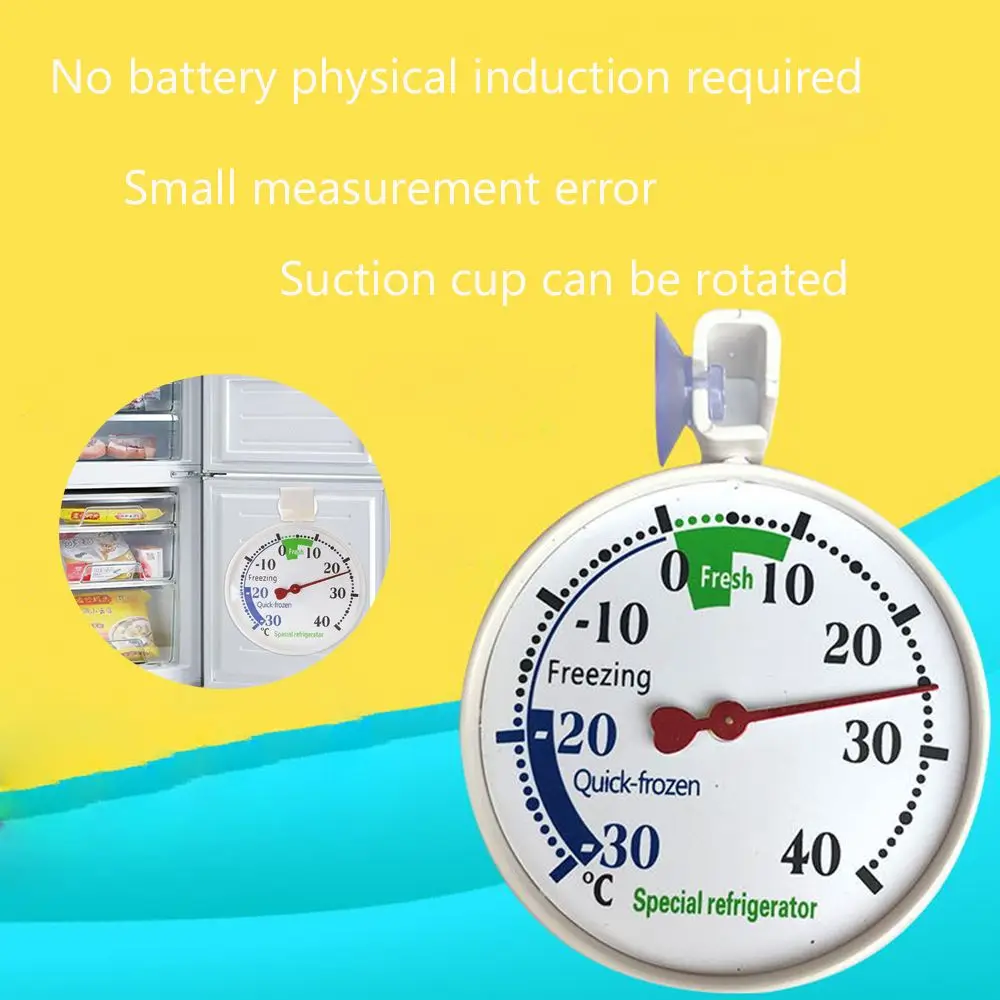 Utilizzare strumenti di misurazione del calibro di temperatura della refrigerazione del frigorifero sottile termometro circolare termometro del