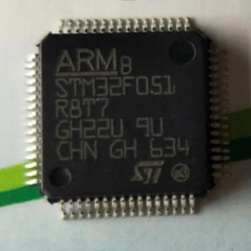 

STM32F051R8T7 STM32F051R8T7TR 64-lqfp новый оригинальный завод