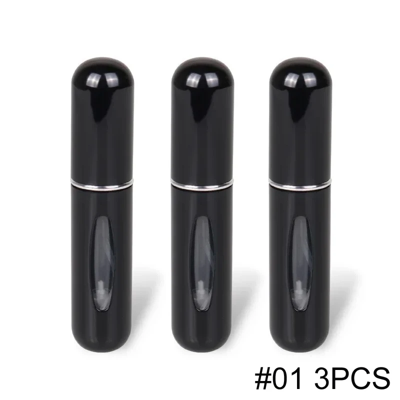 5ml draagbare navulbare spuitfles Plastic binnenflesje Parfum verstuiver Mini monsterflesje voor cosmetica Reizen Lege verpakking