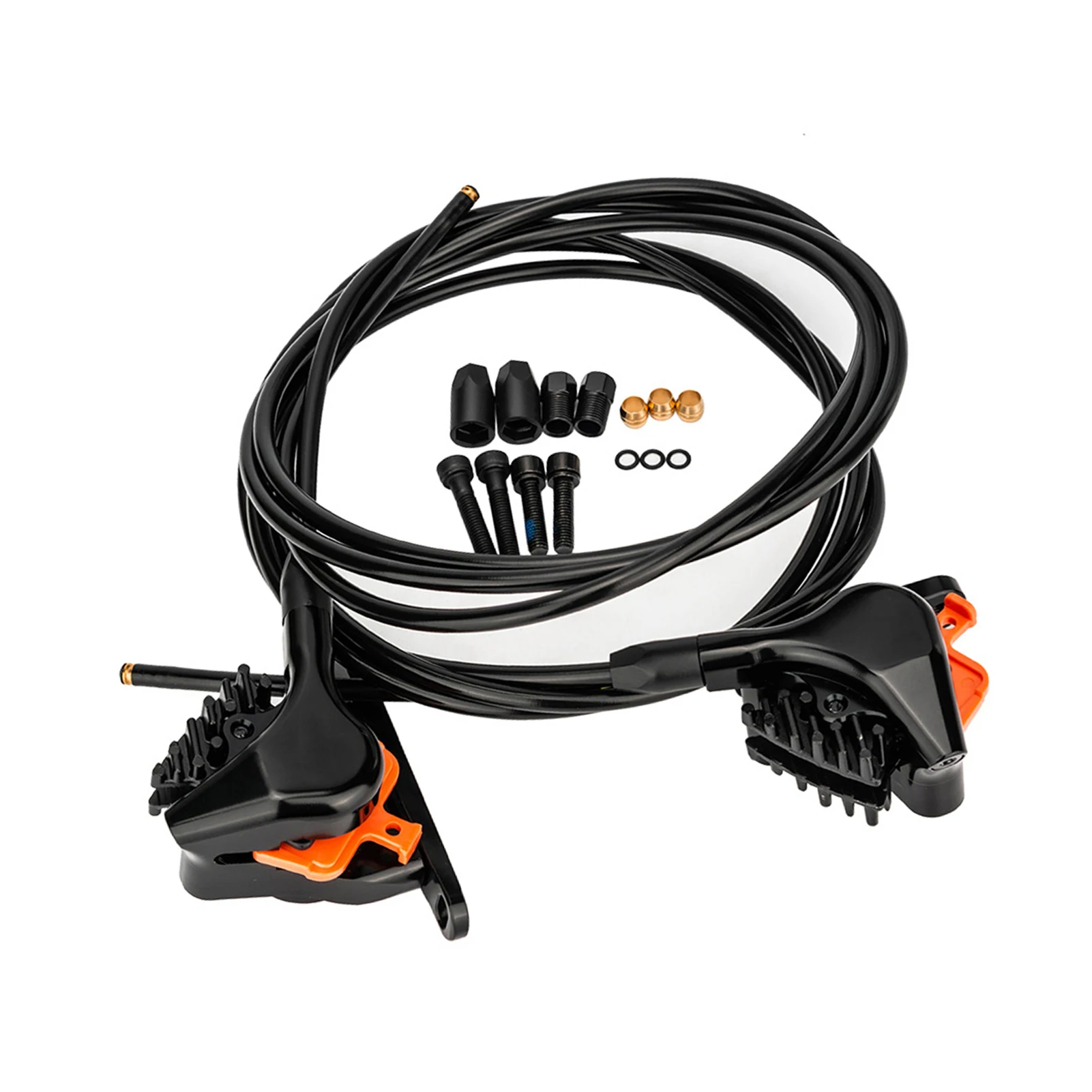 

Hydraulic Disc Brake Caliper Road Bike Hydraulic Disc Brakes Two Piston Calipers Aluminum Mineral Oil System