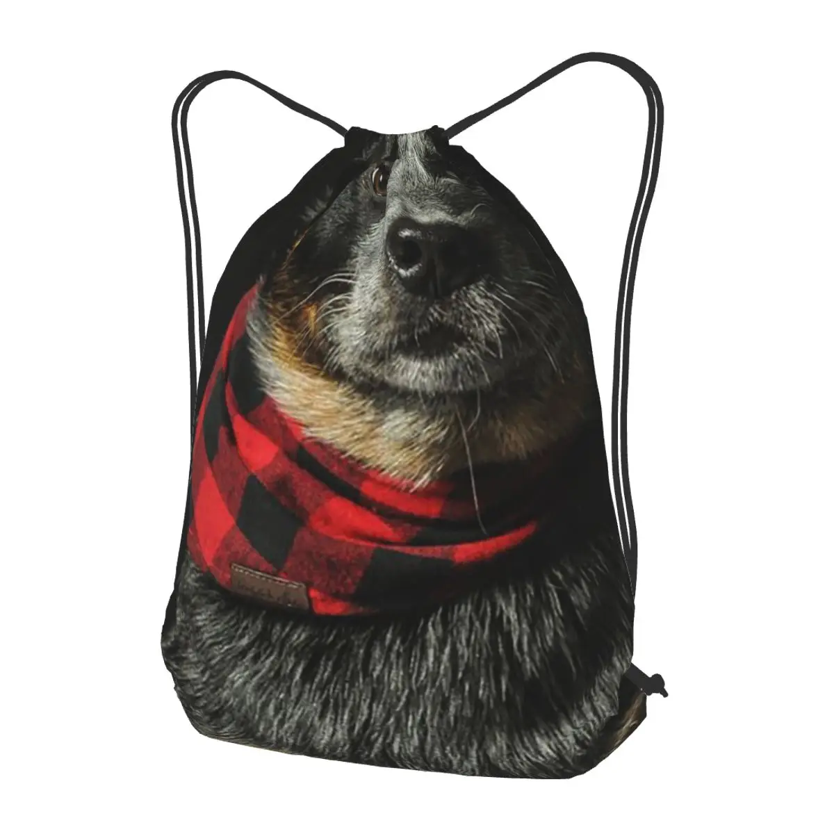

Australian Cattle Dog Backpacks Multi-function Drawstring Bags Storage Bag Book Bags for Man Woman School