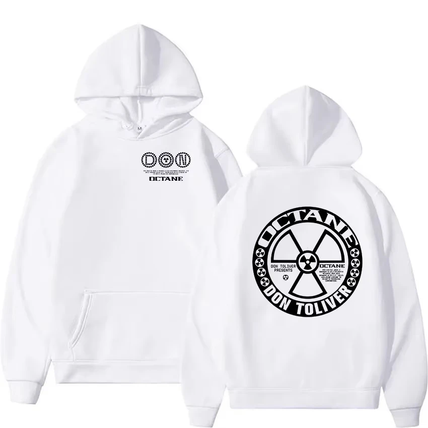 Hot Don Toliver Octane Tour Poster Graphic Print Hoodie Men Women Streetwear Fashion Sweatshirt Loose Casual Oversized Pullover
