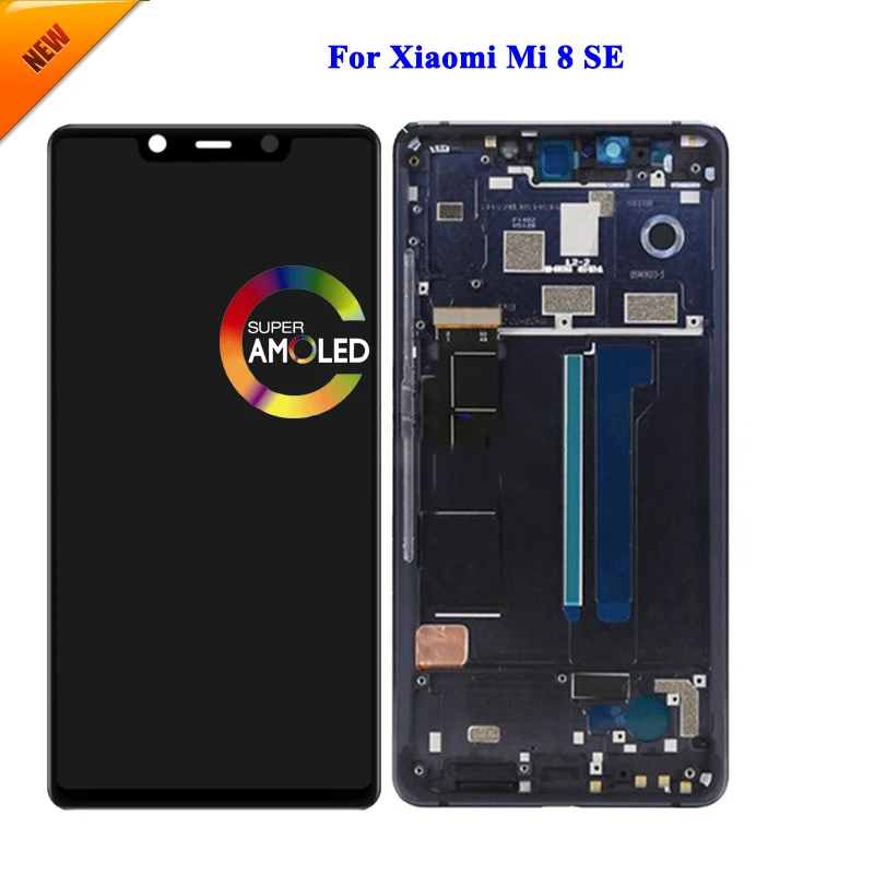 

Оригинальный ЖК-дисплей для Xiaomi Mi 8 SE, ЖК-дисплей для Xiaomi Mi8 SE, ЖК-дисплей с сенсорным экраном и дигитайзером в сборе, запасные части