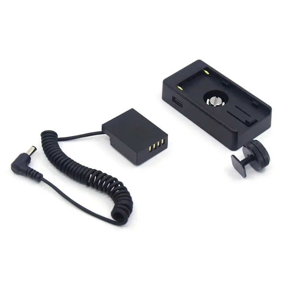 NP-W126 Dummy Battery CP-W126 Coupler NP F970 F960 F750 F550 Mount Plate Supply for Fuji X-T100 X-T20 X-PRO2 X-A7 X100F Camera