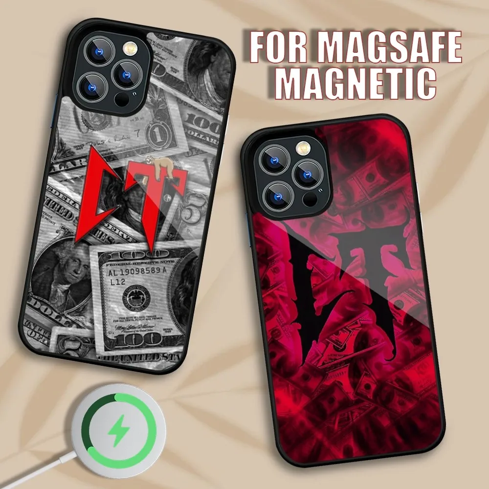 Raper Natanael Cano Phone Case For iPhone 15 14 13 12 11 Pro Max Plus Magsafe Magnetic Wireless Charging Cover