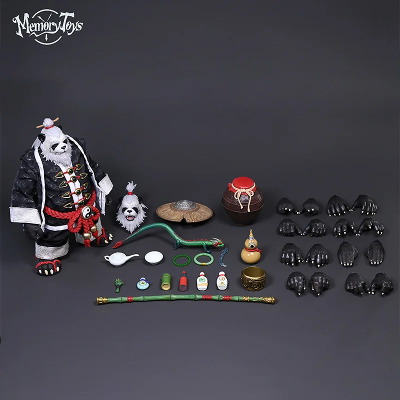 [pre-order] Memory Toys Adventurer's World Pandamen Wuqinglie Action Figures Model Toy Anime Gift Collect Original cartoon