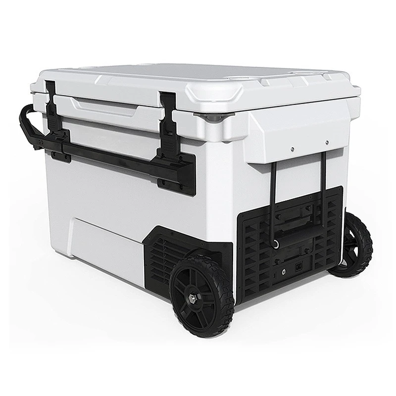 Car outdoor refrigerator, food refrigeration and preservation refrigerator, solar rechargeable refrigerator