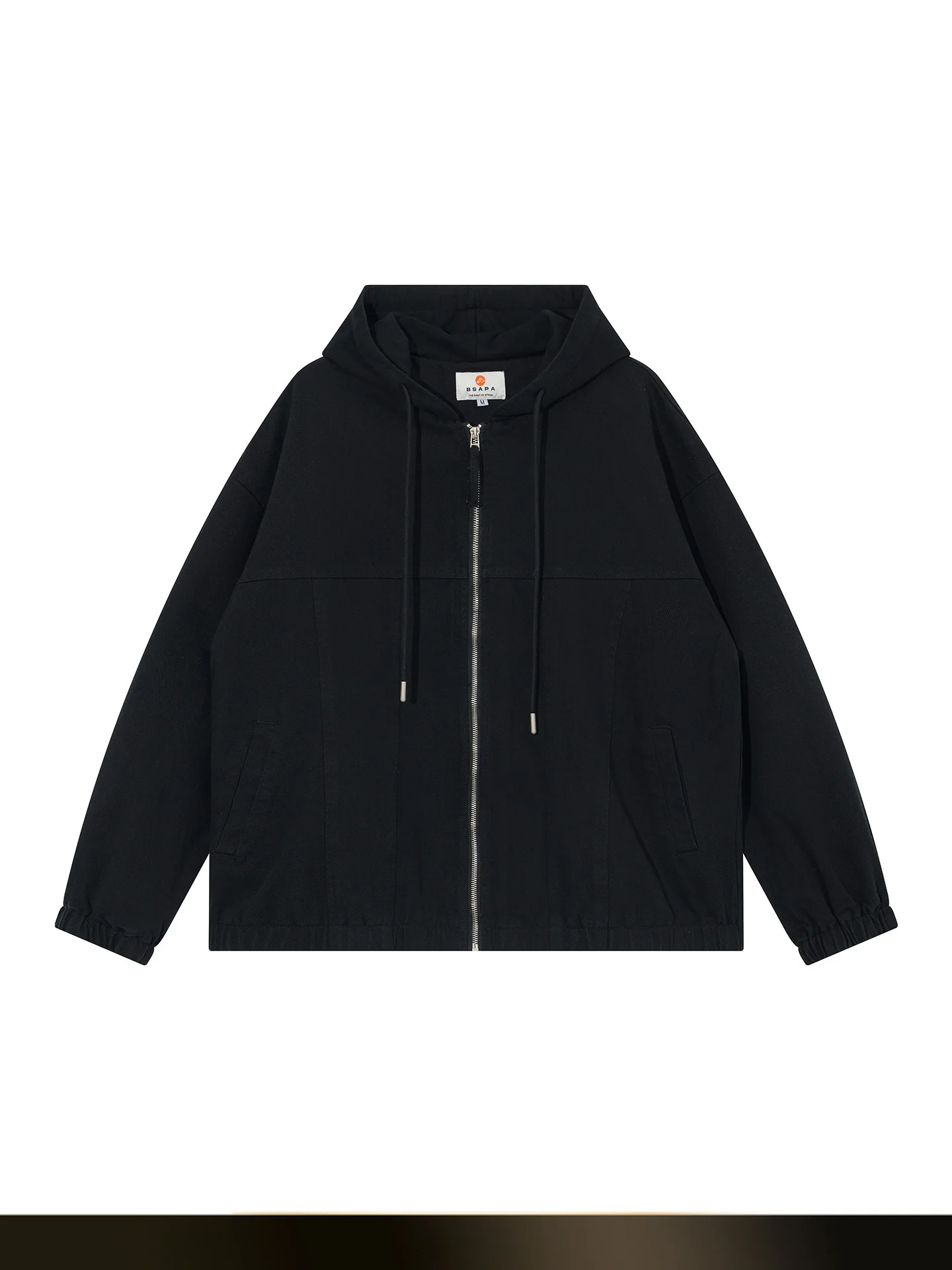 

Retro Waed Casual Jaet Loose Fit Cotton Youth Trend Autumn New Sle Couple Dstring Hood Workwear Jaet for Teens