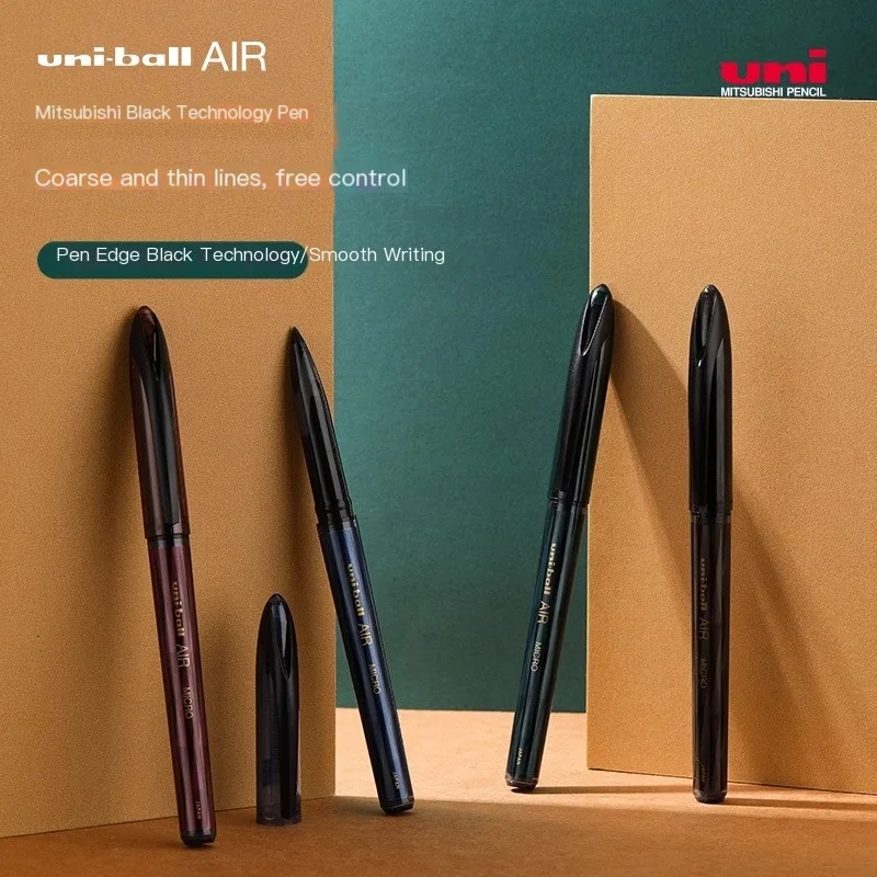Japan Uni-ball AIR UBA-188 Straight Liquid Gel Pen 0.5mm Ink Control Signature Canetas School Office Stationery Supplies