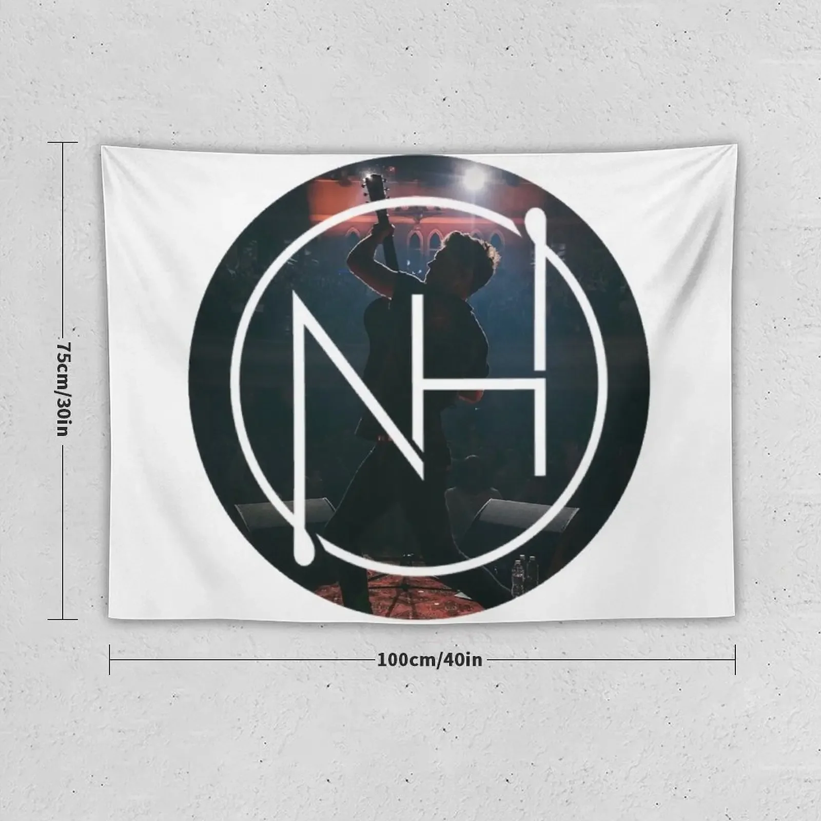 niall silhouette logo 3 Tapestry Wall Decoration Aesthetic Room Decoration Aesthetic Home Decor Tapestry