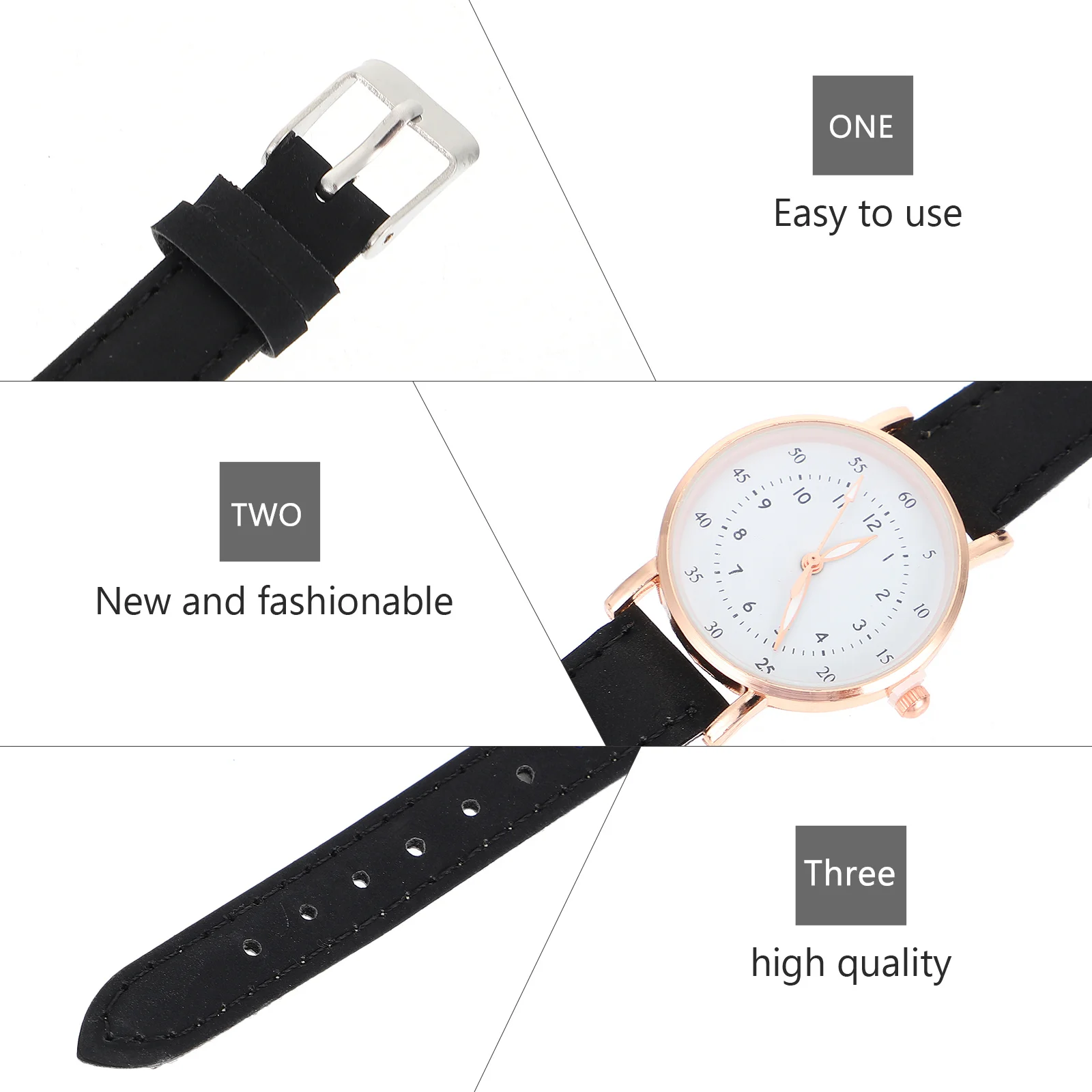 

Quartz Watch For Women Adjustable Belt Digital Display Lady Wristwatch Casual Business Leisure Female Timepiece