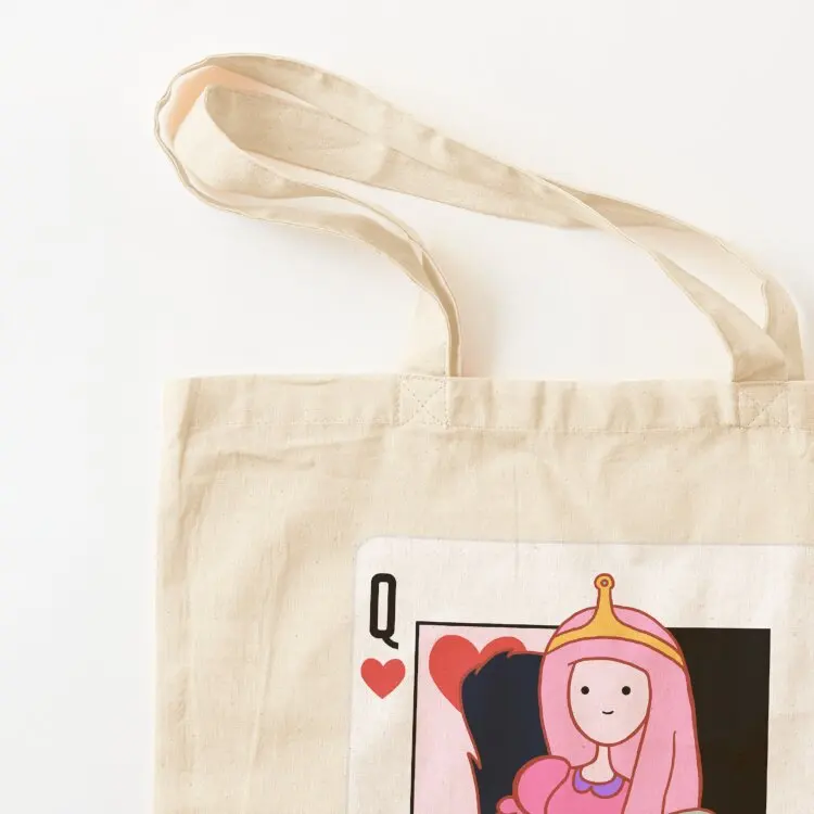 Princess Bubblegum and Marceline Queen of Hearts Tote Bag tote bag women cute pouch bag hand ladies Women bags