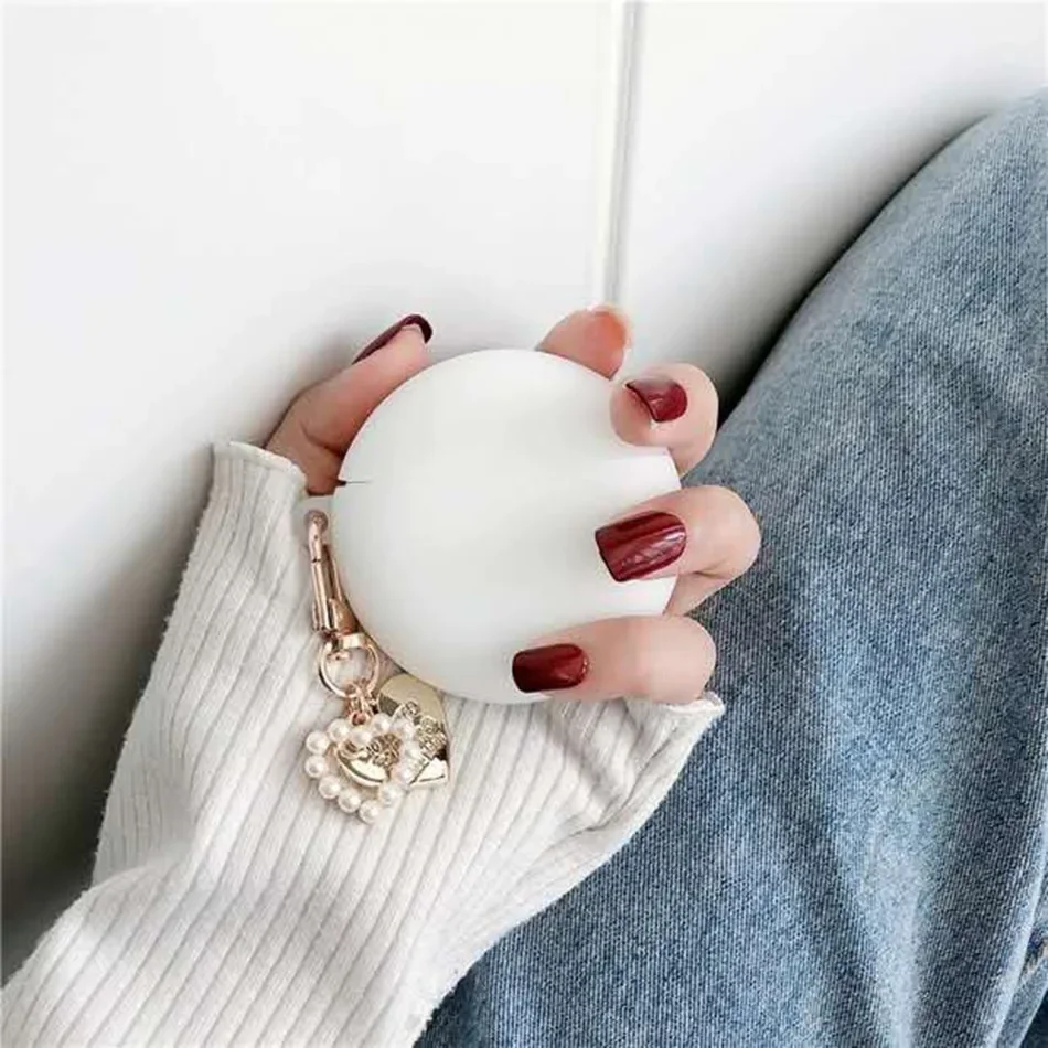 برو 6 علبة سماعات الموضة زهرة المفاتيح سيليكون واقية برو 6 حالة اكسسوارات لاسلكية صغيرة TWS غطاء سماعة