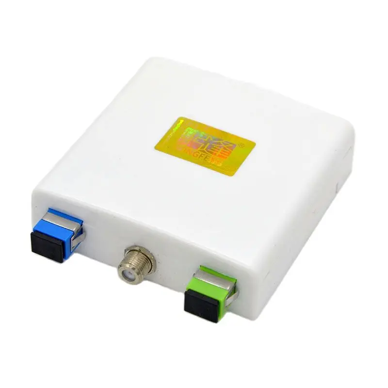 New FTTH Passive CATV  Optical Receiver Network Integrated Transmission WDM Wavelength Division Multiplexer With Inch F Output