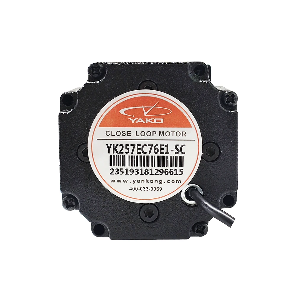 

New and original YAKO YK257EC76E1-SC Braked Closed Loop Stepper Motor Easy Servo Step With Encoder