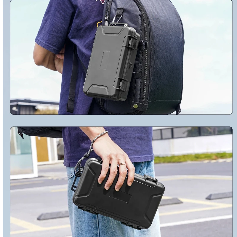 For DJI Pocket 4P Waterproof Hard Case Portable Carrying Case Anti-scratch Travel Box For DJI Osmo Pocket 4P Camera Accessories image 5