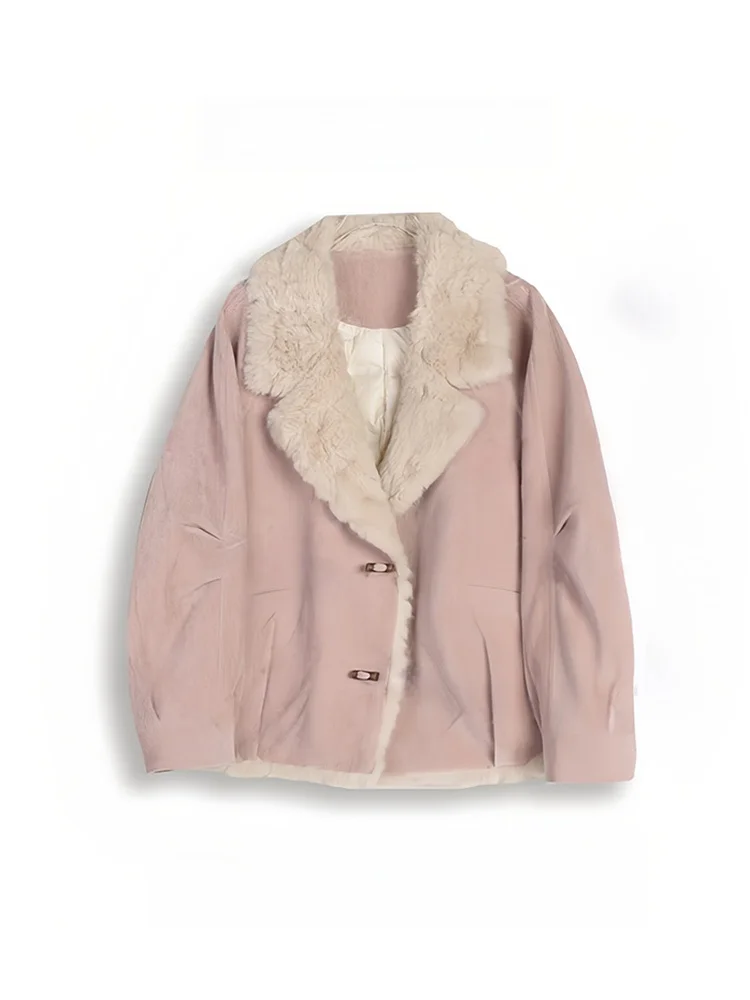 

Женская утепленная пышная розовая хлопковая куртка с воротником-стойкой, теплая верхняя одежда, новая модная женская одежда для зимы