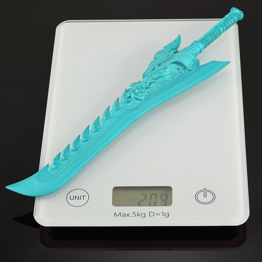 26ซม.Ne Zha 2 Ao Guangอาวุธอะนิเมะอุปกรณ์ต่อพ่วงมังกรฟันดาบFull Metal Craftสะสมโต๊ะเครื่องประดับของเล่นเด็ก